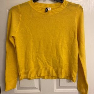 Yellow sweater